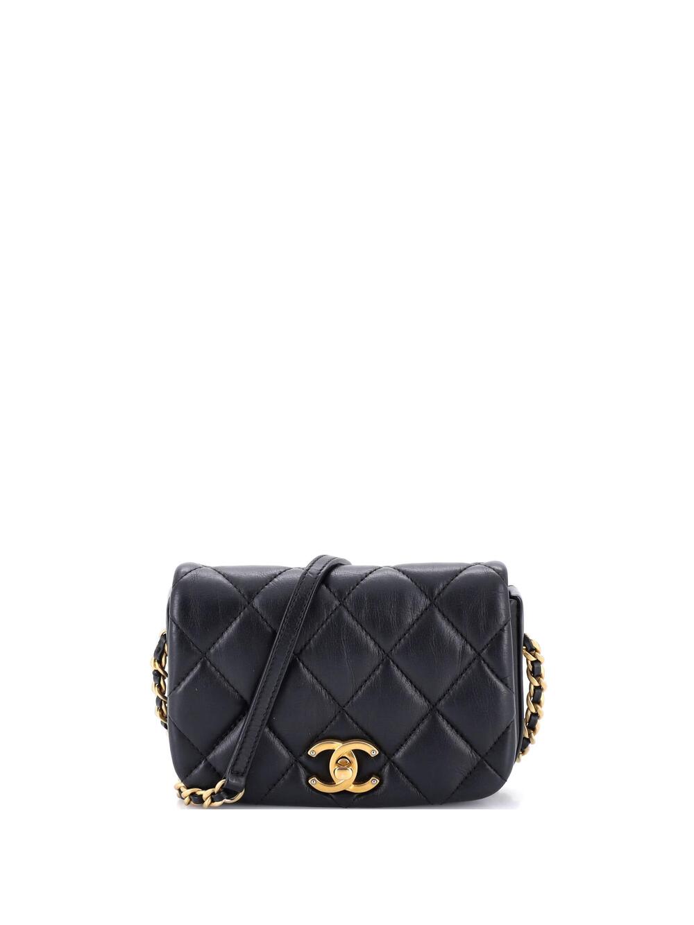 Chanel Nailed Cc Full Flap Bag Quilted #233999C40B